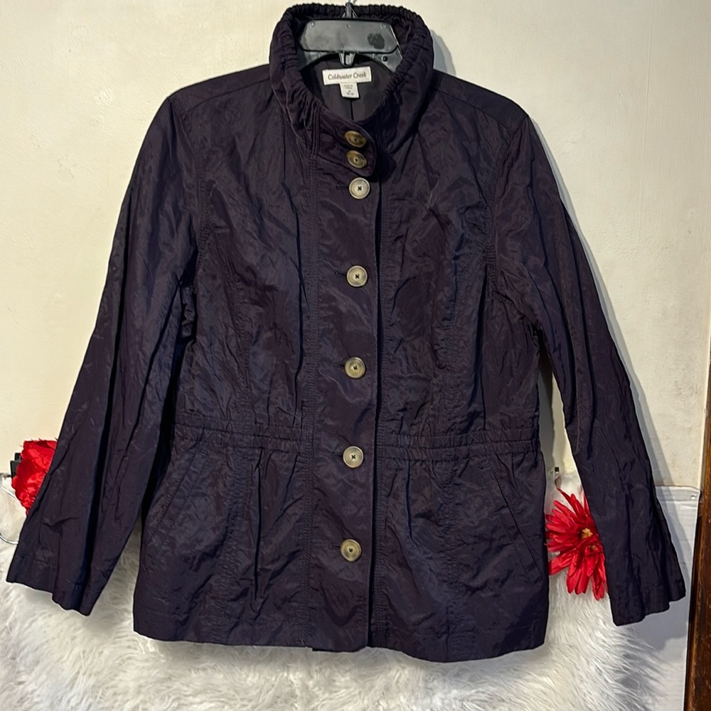 Coldwater Creek Crinkle Jacket